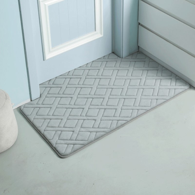 Inyahome Memory Foam Bath Mat