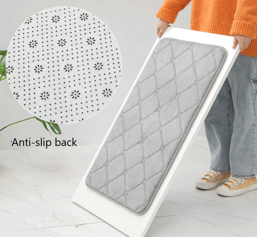 Inyahome Memory Foam Bath Mat