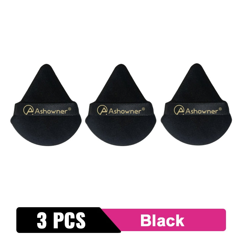 2/3/4/6Pcs Triangle Powder Puff Mini Face Makeup Sponge