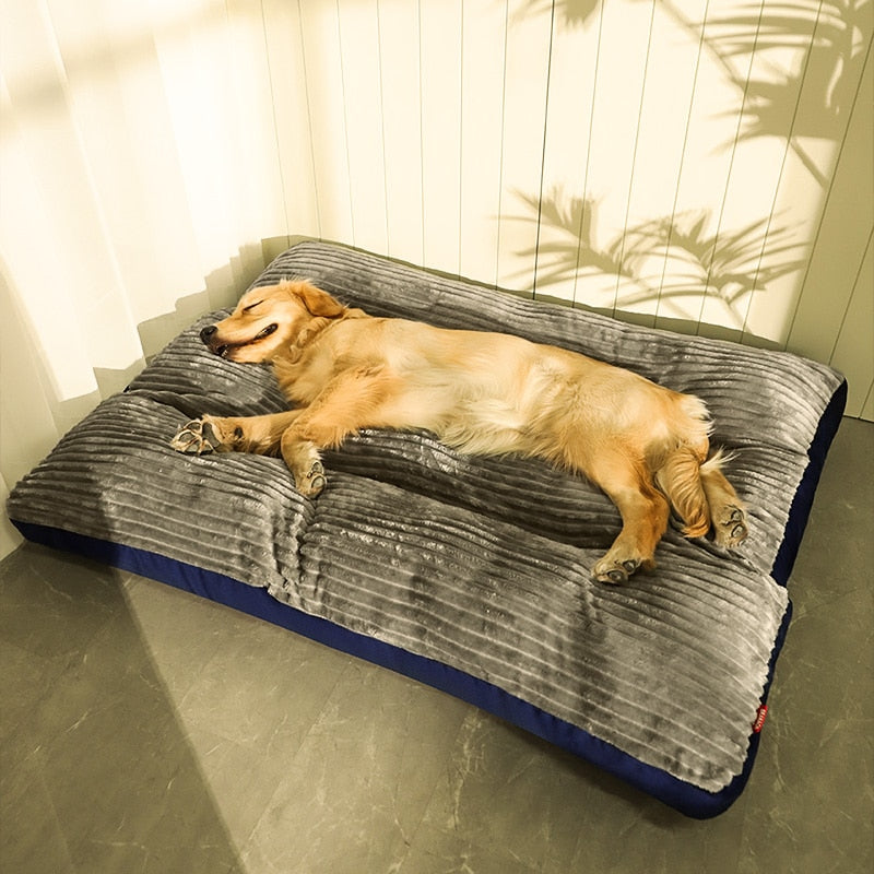Big Dog Mat Corduroy Pad for Medium Large Dogs