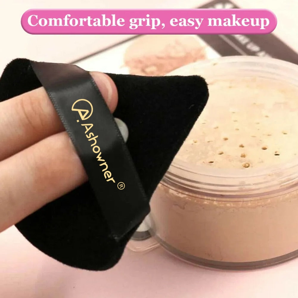 2/3/4/6Pcs Triangle Powder Puff Mini Face Makeup Sponge