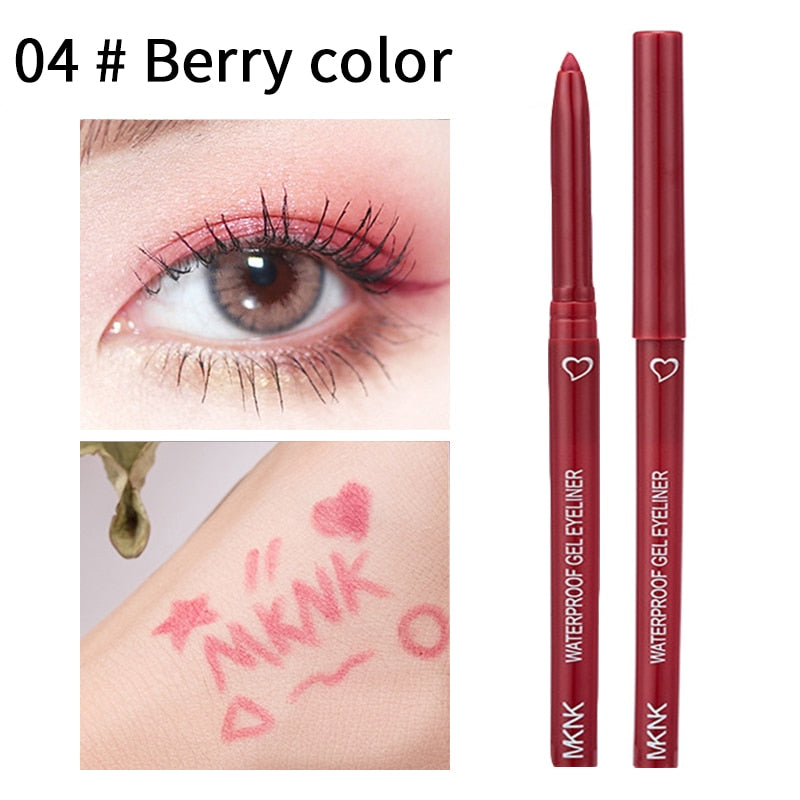 Long Lasting Eyeliner Pencil Colourful Pigment