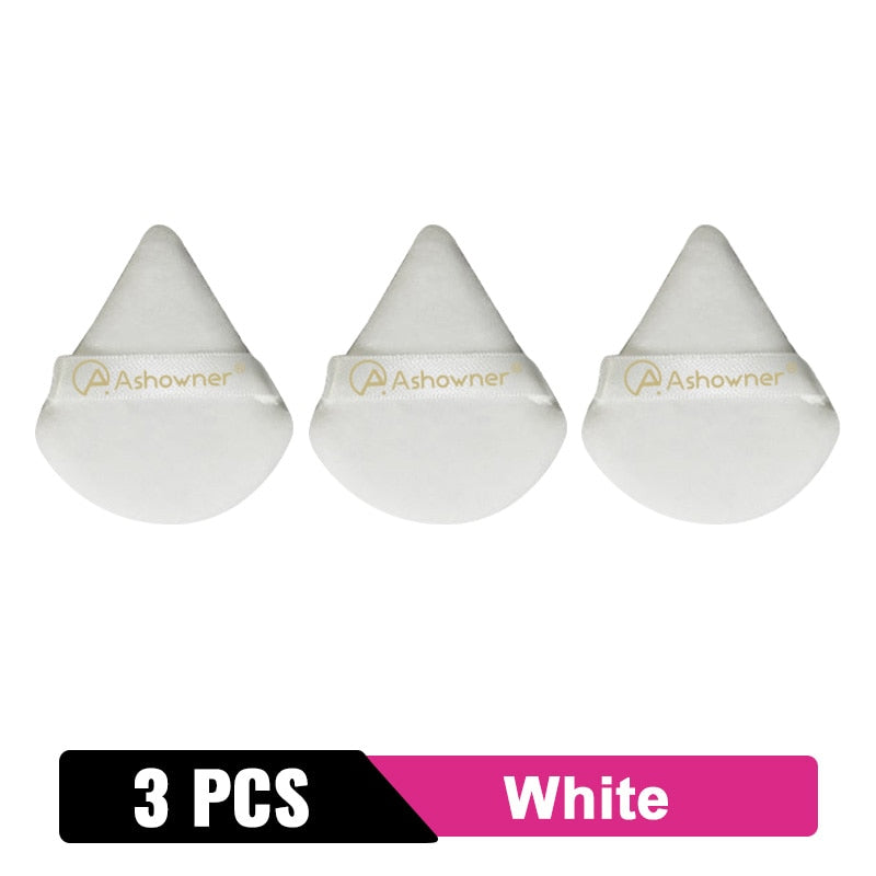 2/3/4/6Pcs Triangle Powder Puff Mini Face Makeup Sponge