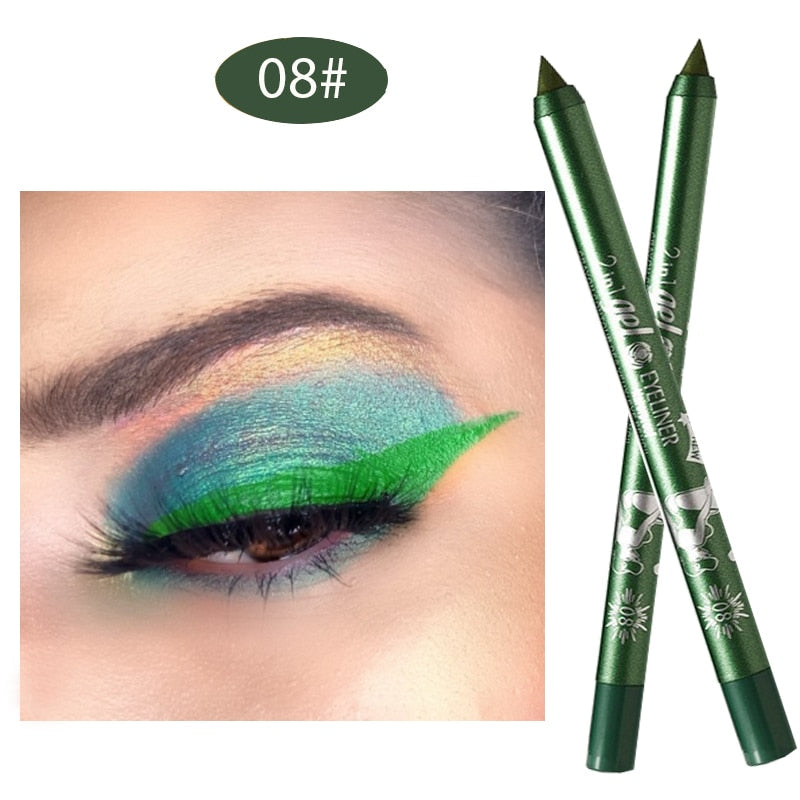 Long Lasting Eyeliner Pencil Colourful Pigment