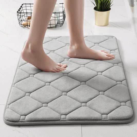 Inyahome Memory Foam Bath Mat